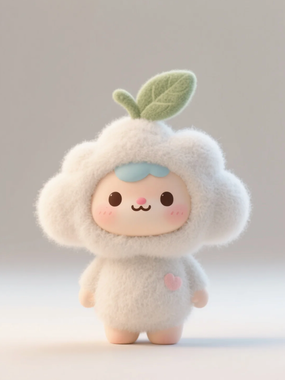 软萌云朵精灵毛绒公仔_test01