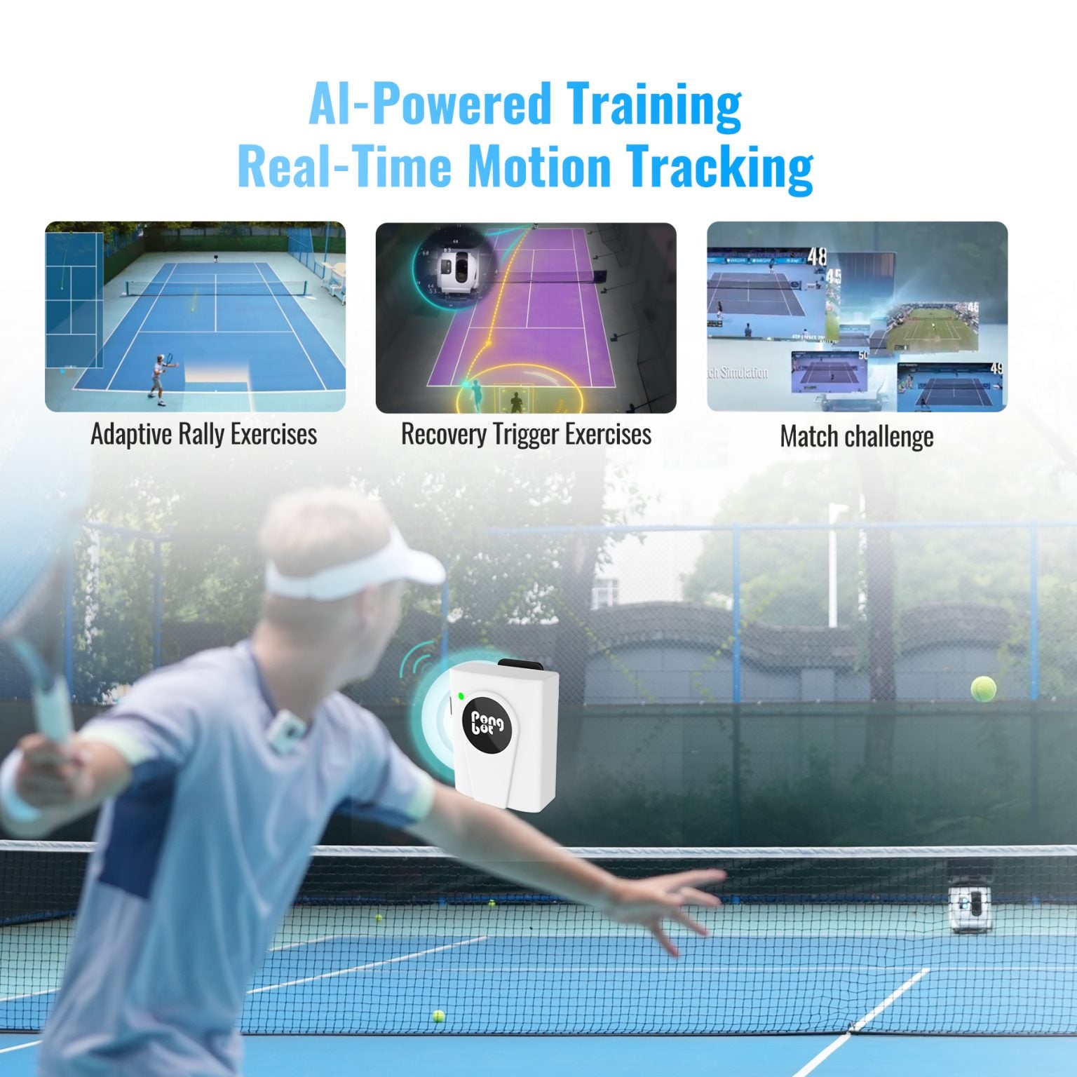 Pace S Pro -Smart Portable Tennis Ball Machine