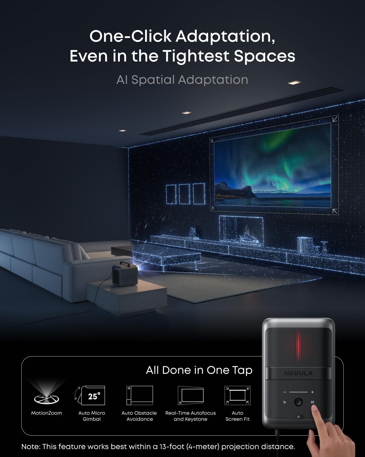 Delivery-NEBULA X1 Triple Laser 4K Projector