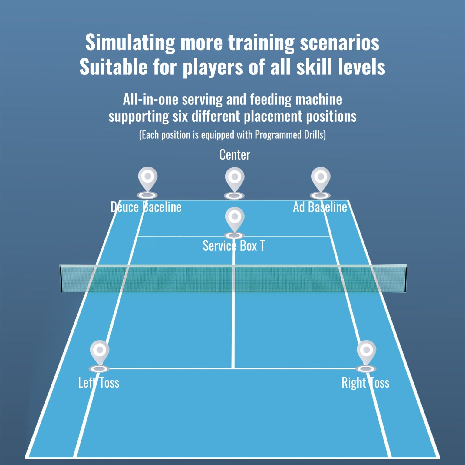 Pace S Pro -Smart Portable Tennis Ball Machine