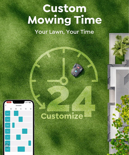 Delivery-M800Plus NO Wire Vision Robot Lawn Mower with GPS Navigation