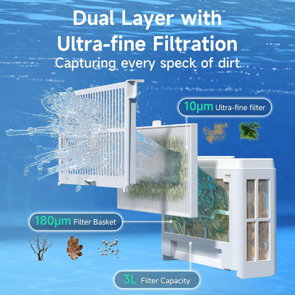 (2025 New) WYBOT C2 Cordless Robotic Pool Cleaner(Bluetooth Connect)